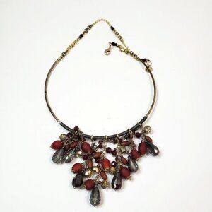 Nakamol Wire & Chain Beaded Dangle Necklace